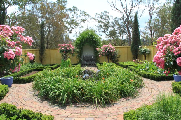 Walled vegetable and ornamental garden
