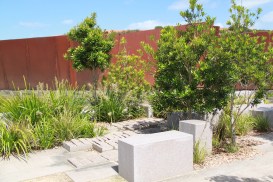 Bold, geometric structure at Cranbourne