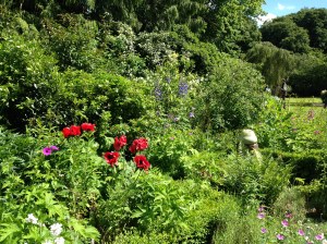 Asthall Manor gardens, Cotswolds