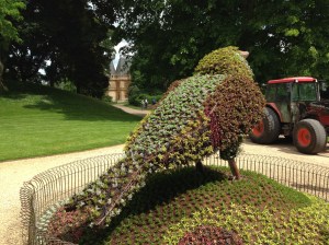 Waddesdon Manor plant sculpture