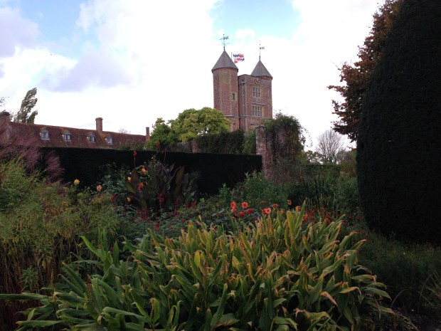 View of Sissinghurst Tower from the Cottage Garden