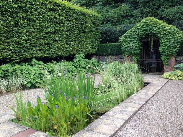 The water garden at Cloudehill. Janna Schreier