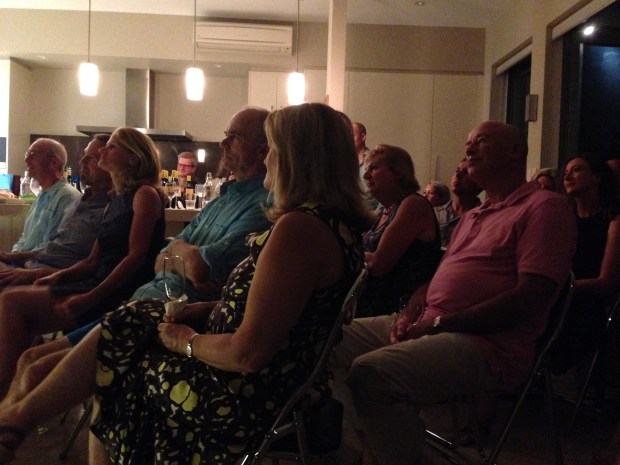 April Maze concert at our house! Janna Schreier