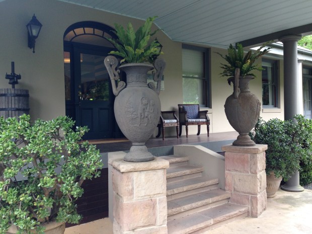 Entrance to Bells reception. Janna Schreier