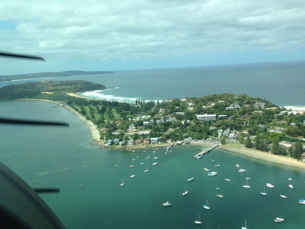 Palm Beach from the air. Janna Schreier