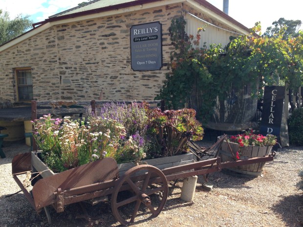 Pretty plant troughs in Mintaro. Janna Schreier