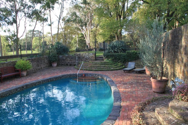 Cruden Farm swimming pool. Janna Schreier