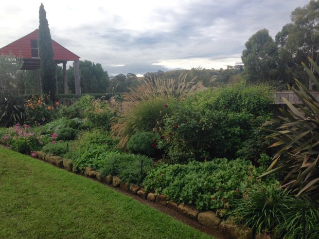 Herbaceous borders at Glenmore House. Janna Schreier