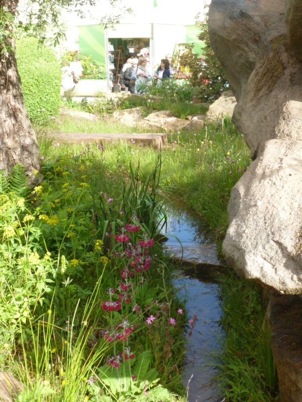 Trout stream in Dan Pearson's Chatsworth garden