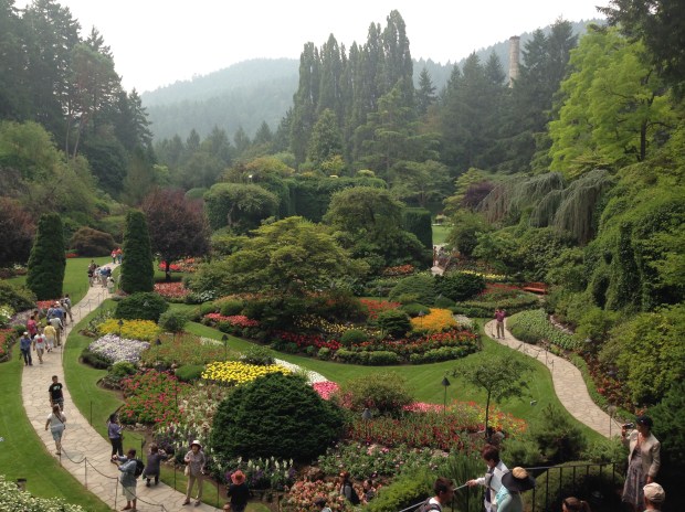 Butchart Gardens Sunken Garden. Janna Schreier