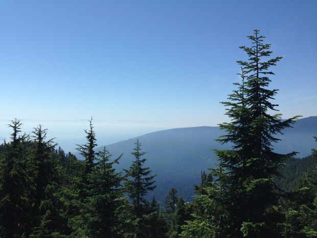 Grouse Mountain, Vancouver. Janna Schreier