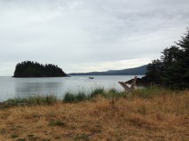 Haida Gwaii Coastal View in cloud. Janna Schreier