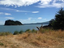 Haida Gwaii Coastal View in the sun. Janna Schreier