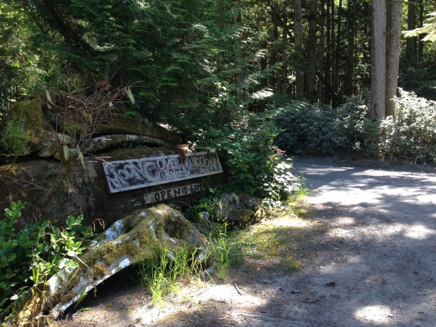 Moon over Naikoon Forest Bakery. Janna Schreier