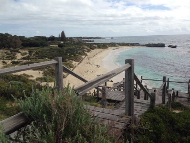 Rottnest beach and sand dunes