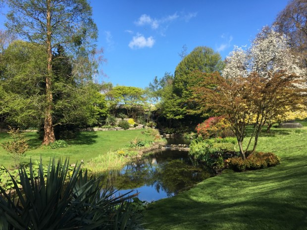 The Serpentine Waterfall in Hyde Park