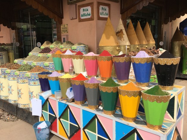 Wondeful colours of Marrakech