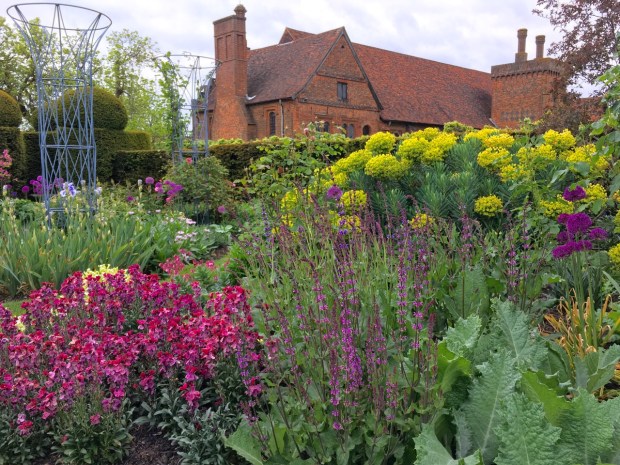 Colour in the West Garden at Hatfield House