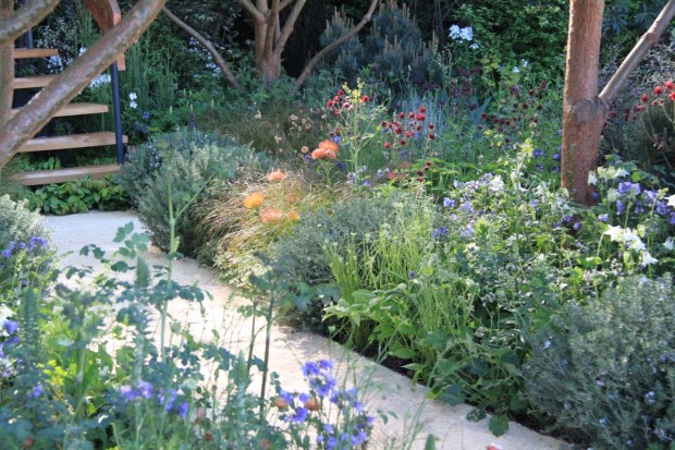 These soft, muted colours would be perfect in an Australian garden. Nick Bailey