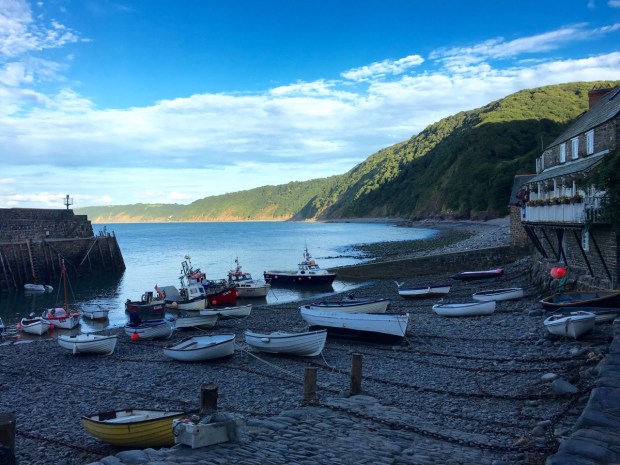 Clovelly harbour