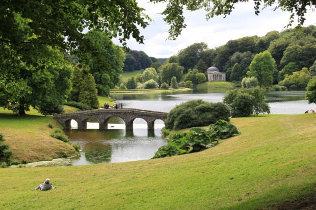 The Palladian Bridge and Pantheon at Stourhead