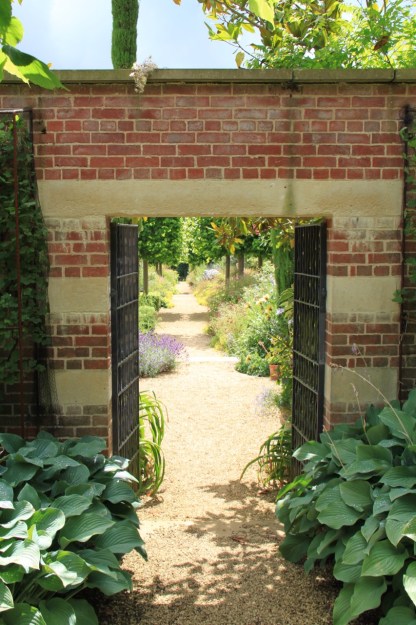 Before you even step through the gate into the walled garden in Broughton Grange, you get a sense of the magic you are about to experience