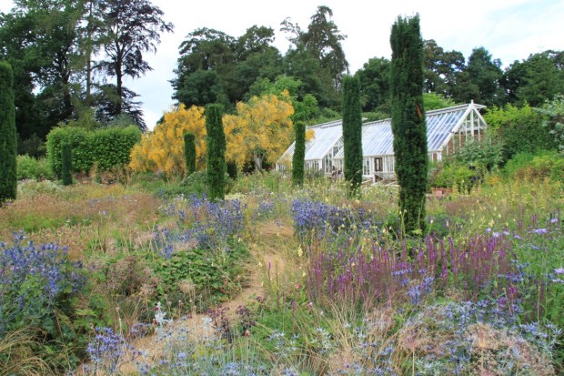 The Upper Terrace at Broughton Grange