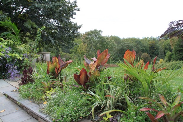 You wouldn't call Chanticleer a low maintenance garden; there are huge numbers of frost-tender plants which get packed up before the winter snow arrives