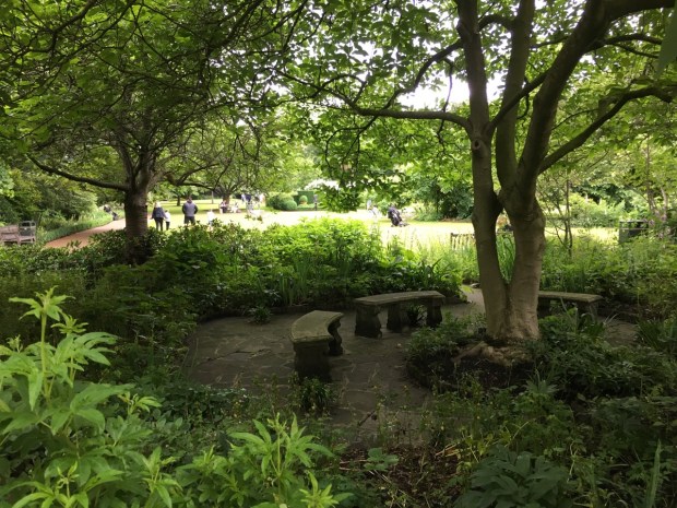 A shady area to dwell at Cadogan Gardens South