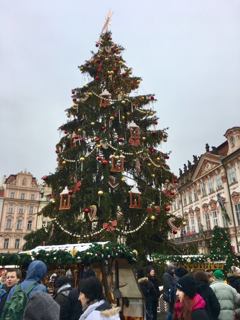 Christmas Tree at Prague Old Town Square