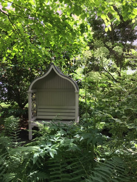 Whatever your mood, you could find just the right spot in this garden